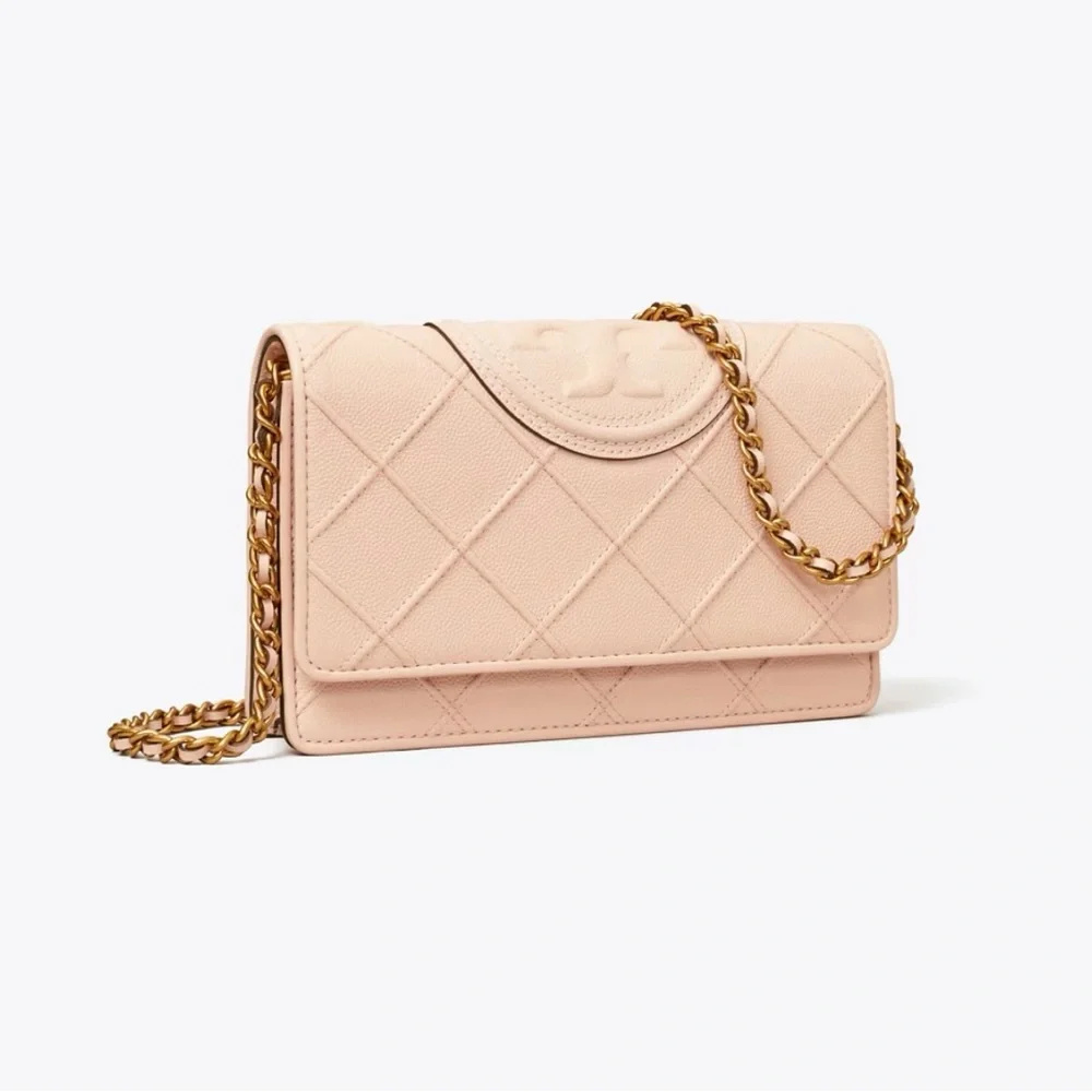Tory Burch Pink Fleming Bag